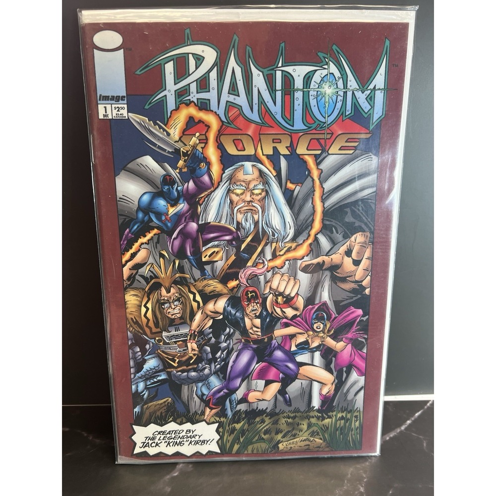 Phantom Force‎ #1 1993 Image Comics Jack Kirby Jim Lee